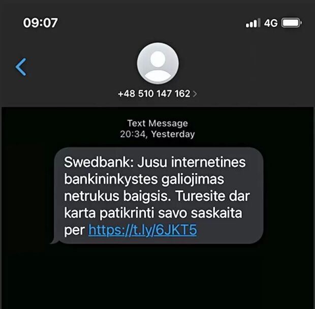 Pinigų galima netekti per kelias minutes