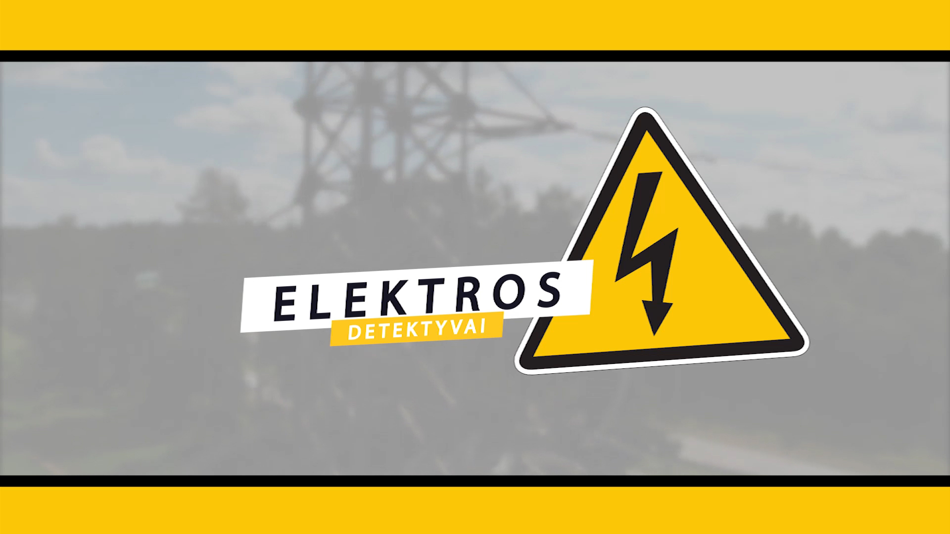 Elektros detektyvai. 2