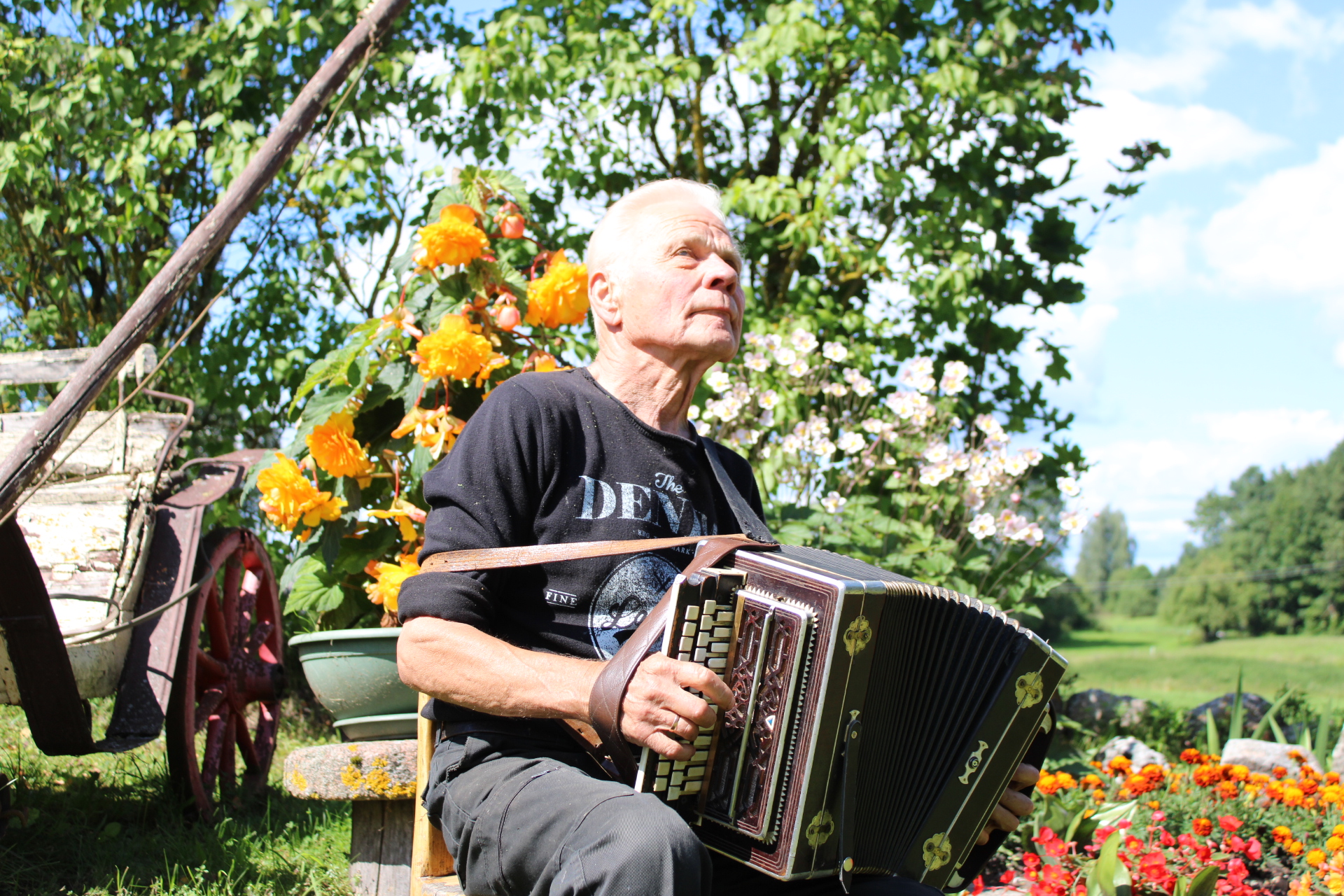 Pono Malecko kaimas, plačiaekranis žmonių džiaugsmas, kiaulių dabonė, maiše parvežta armonika ir kodėl negalima perinti viščiukų per kryžavas dienas