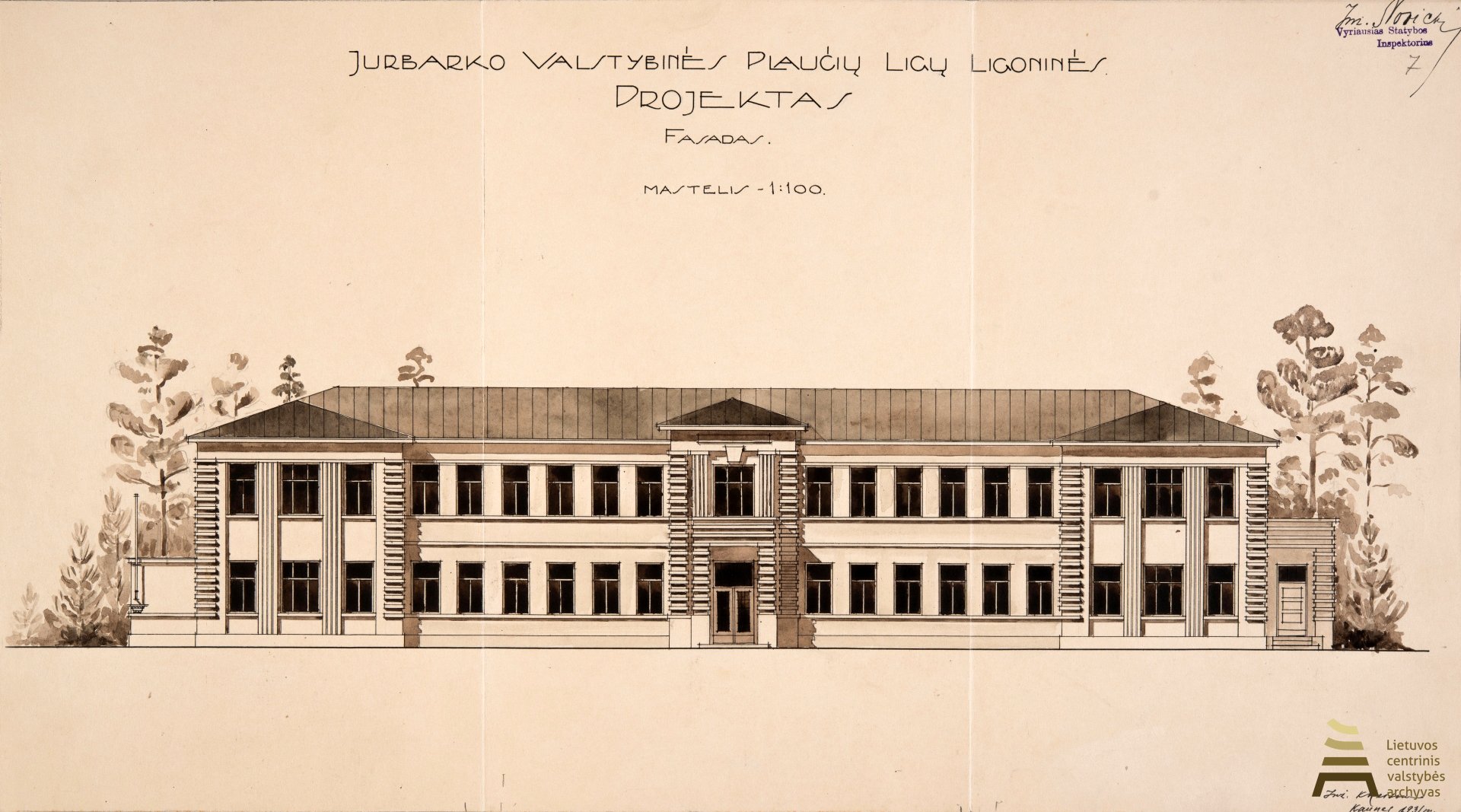 Ligoninė Jurbarke: istorija, pastatai, žmonės