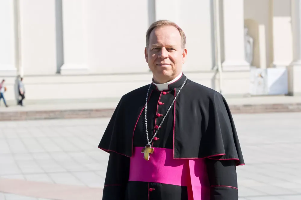 Arkivyskupas G. Grušas: popiežius Pranciškus mus sugrąžino prie Bažnyčios ištakų