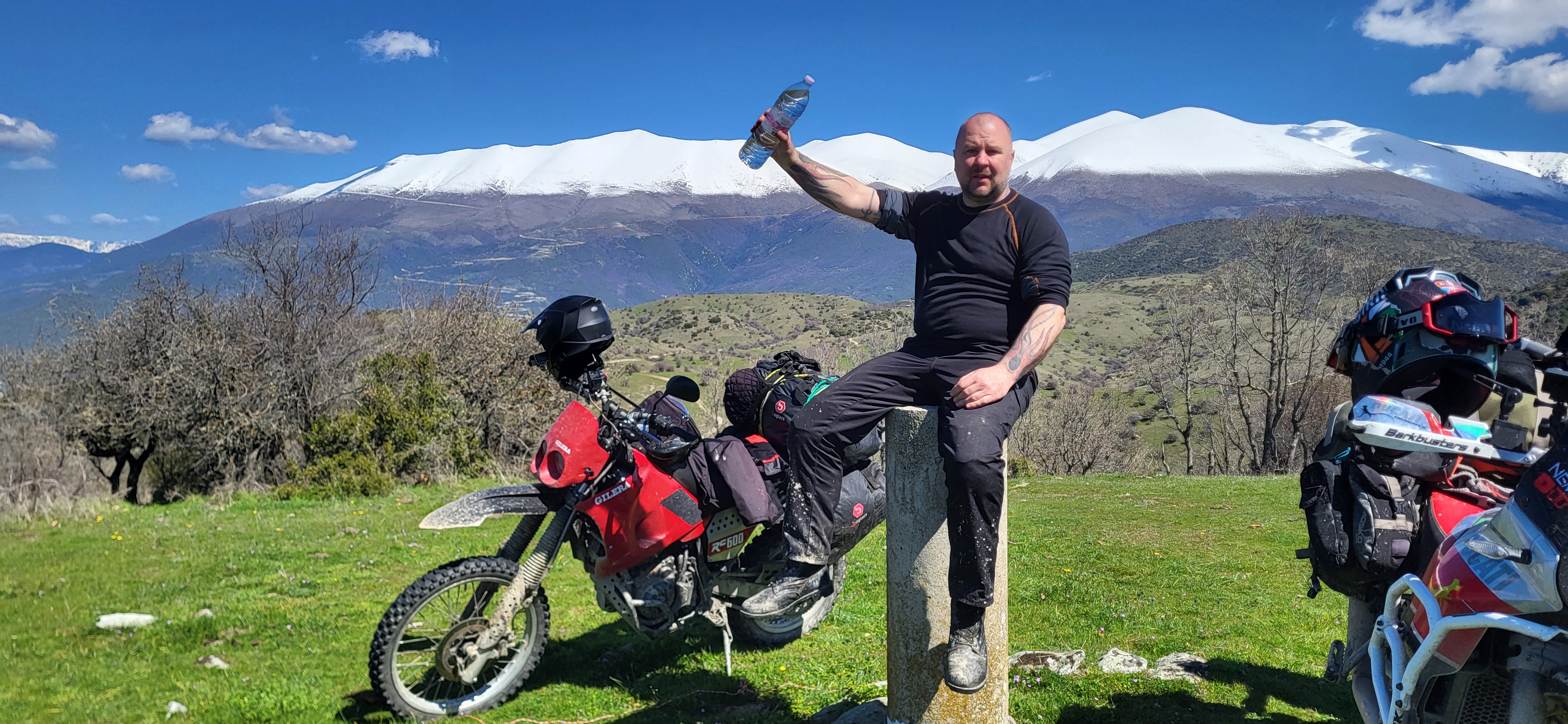 „Moto Guris“ Graikijos bekelėmis motociklu įveikė 1500 kilometrų