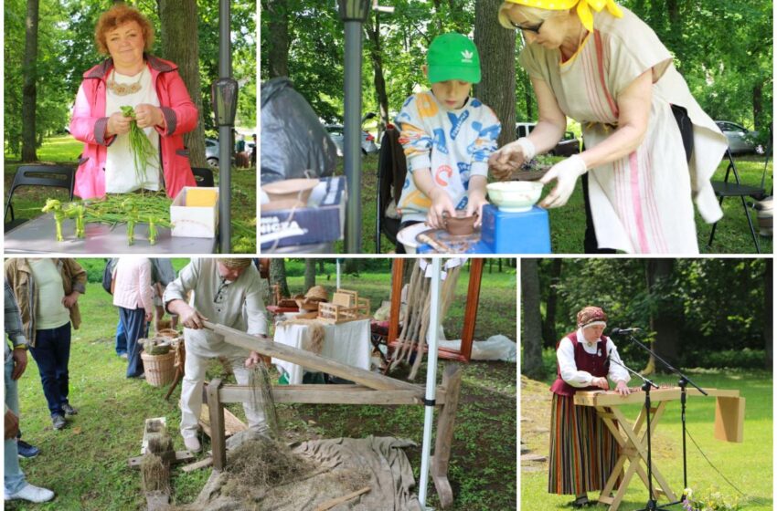 Paberžėje – skambios ir sočios Sekminės