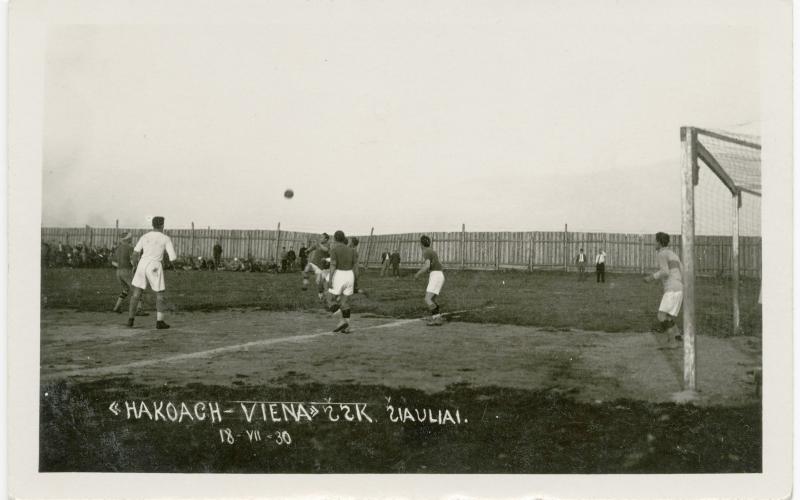 Prieš 100 metų Šiauliuose atidarytas „Makabi” stadionas