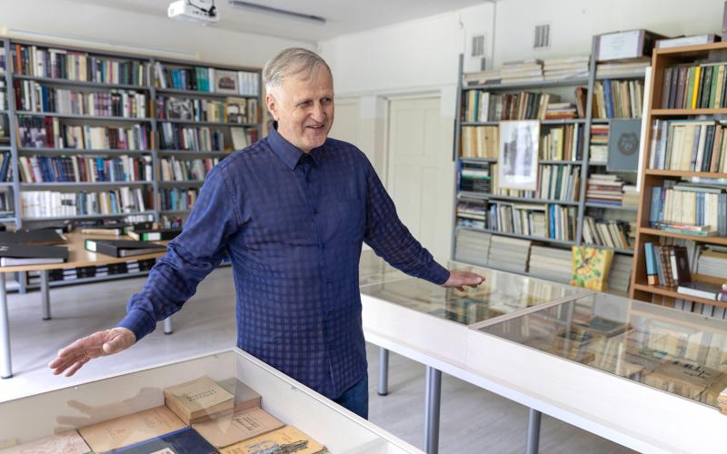 Gausus ir vertingas Romualdo Ozolo palikimas saugomas Bazilionuose