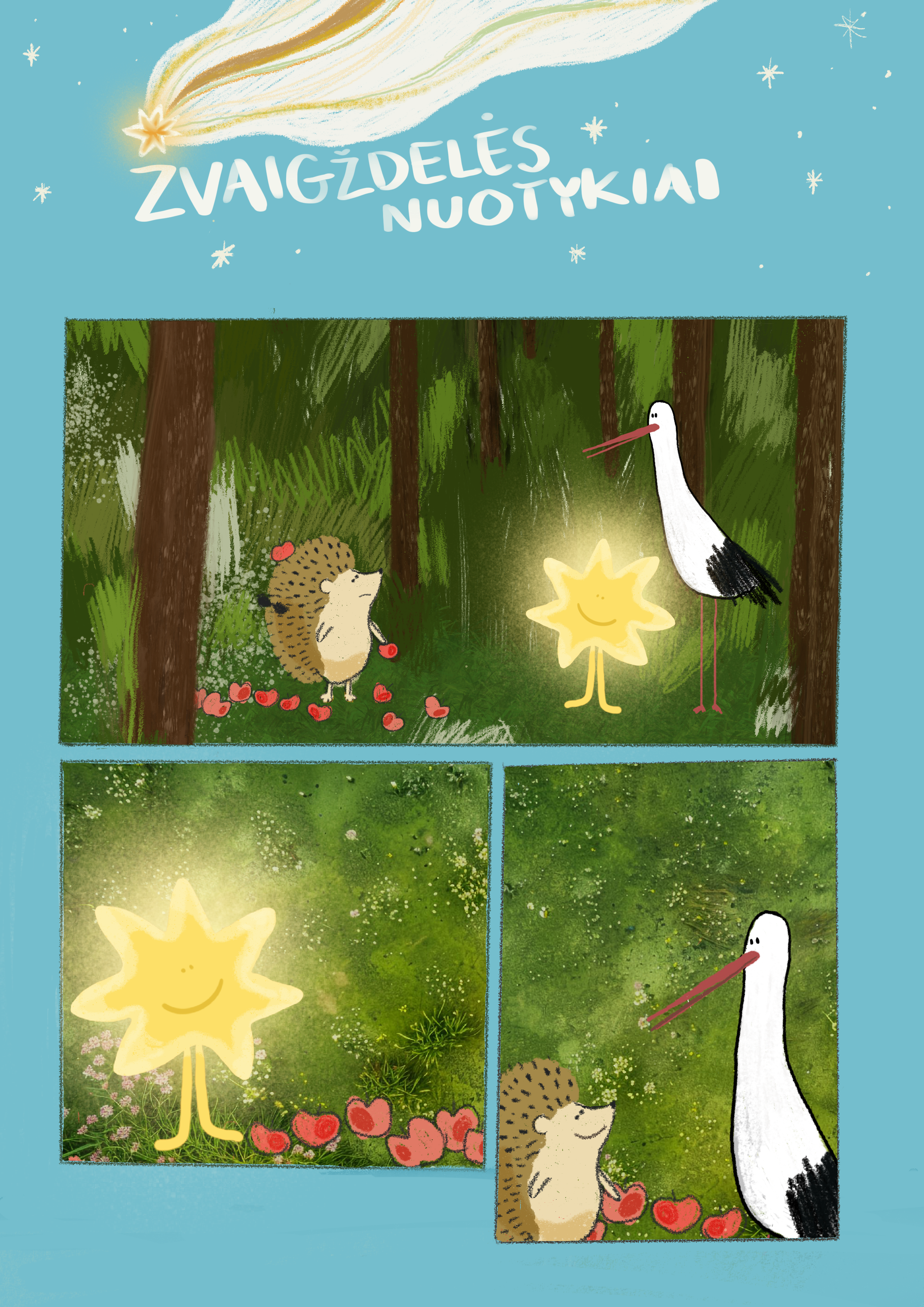 Žvaigždelės ir ežiuko nuotykis