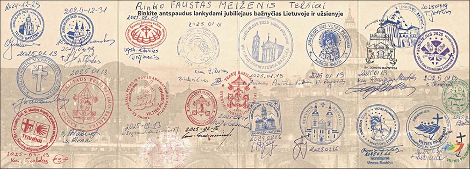 Pilnutėlis piligrimo pasas – idėja grįsto gyvenimo simbolis