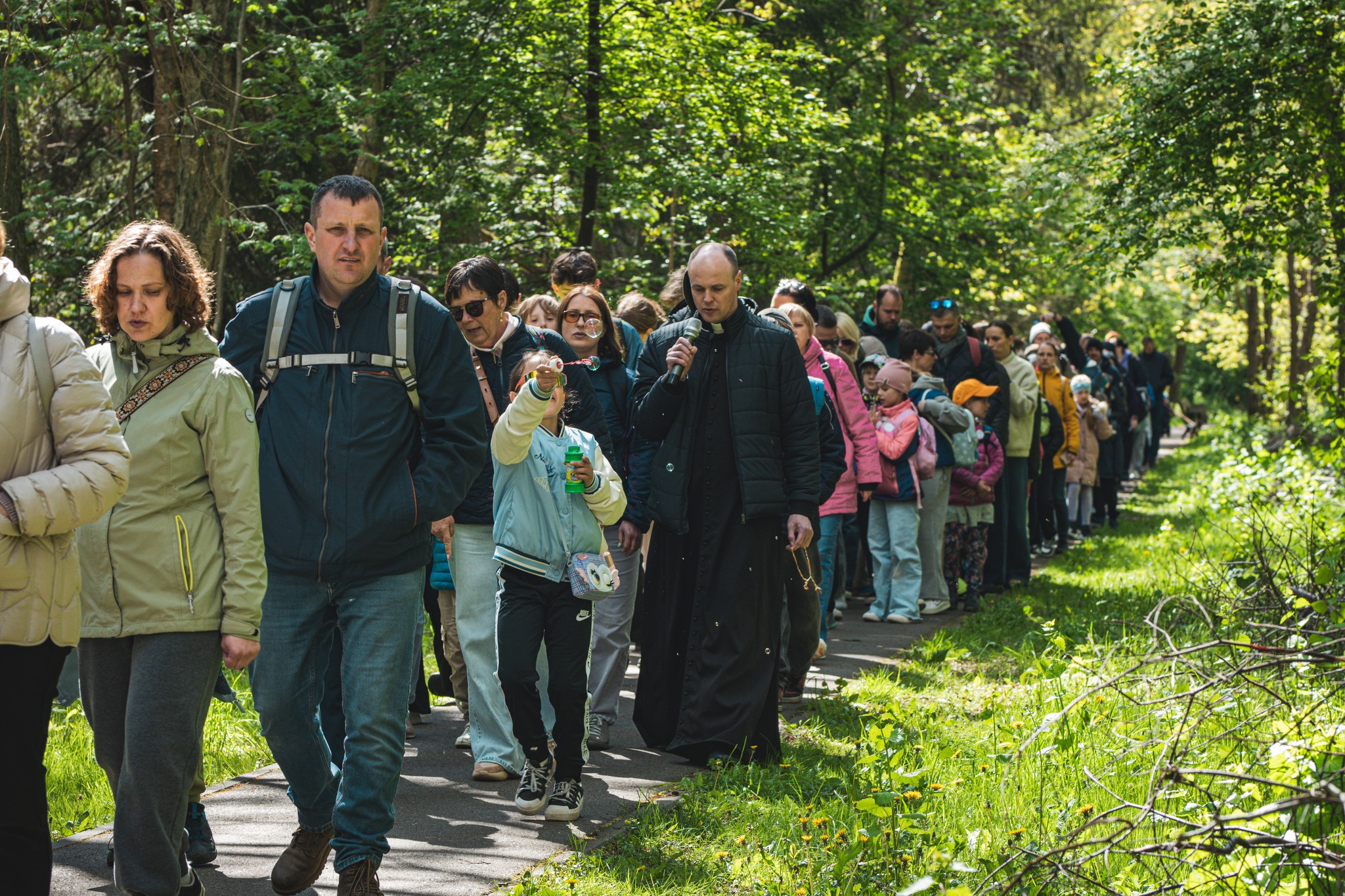 Šventėje – ir edukacijos, ir maldos