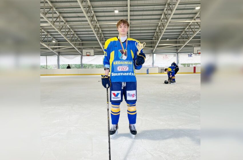 Ledo ritulys kėdainiečiui atvėrė duris į profesionalų sportą