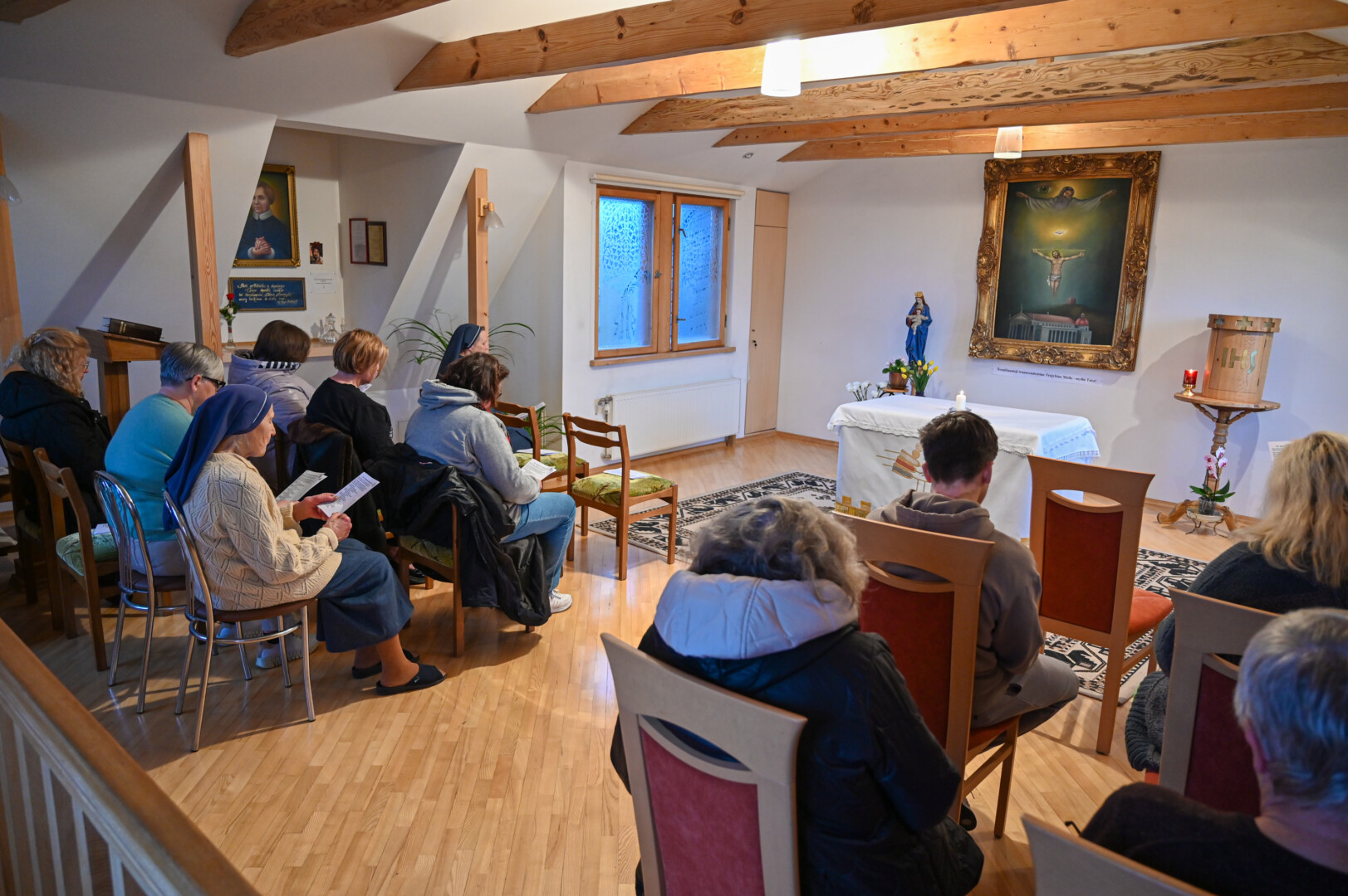 Suvešėjus gamtai ir jausmams – giedoti mojavų