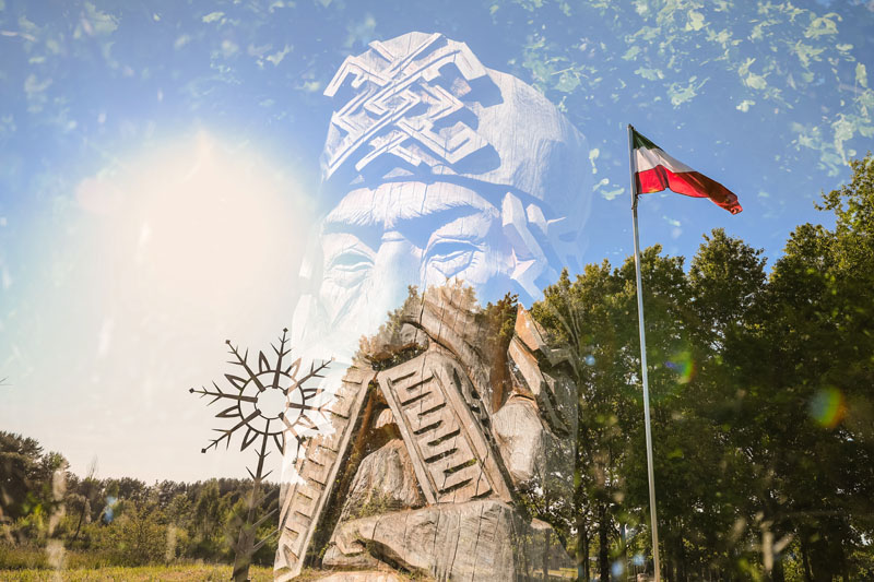Vilkyčiuose šiaudų skulptūros palydėtos ugnimi