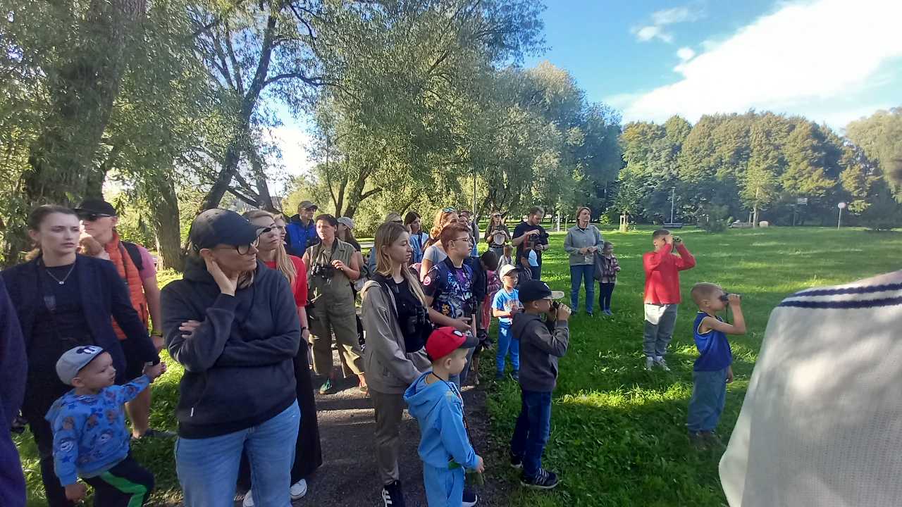 Malūno parke – ornitologinė edukacija
