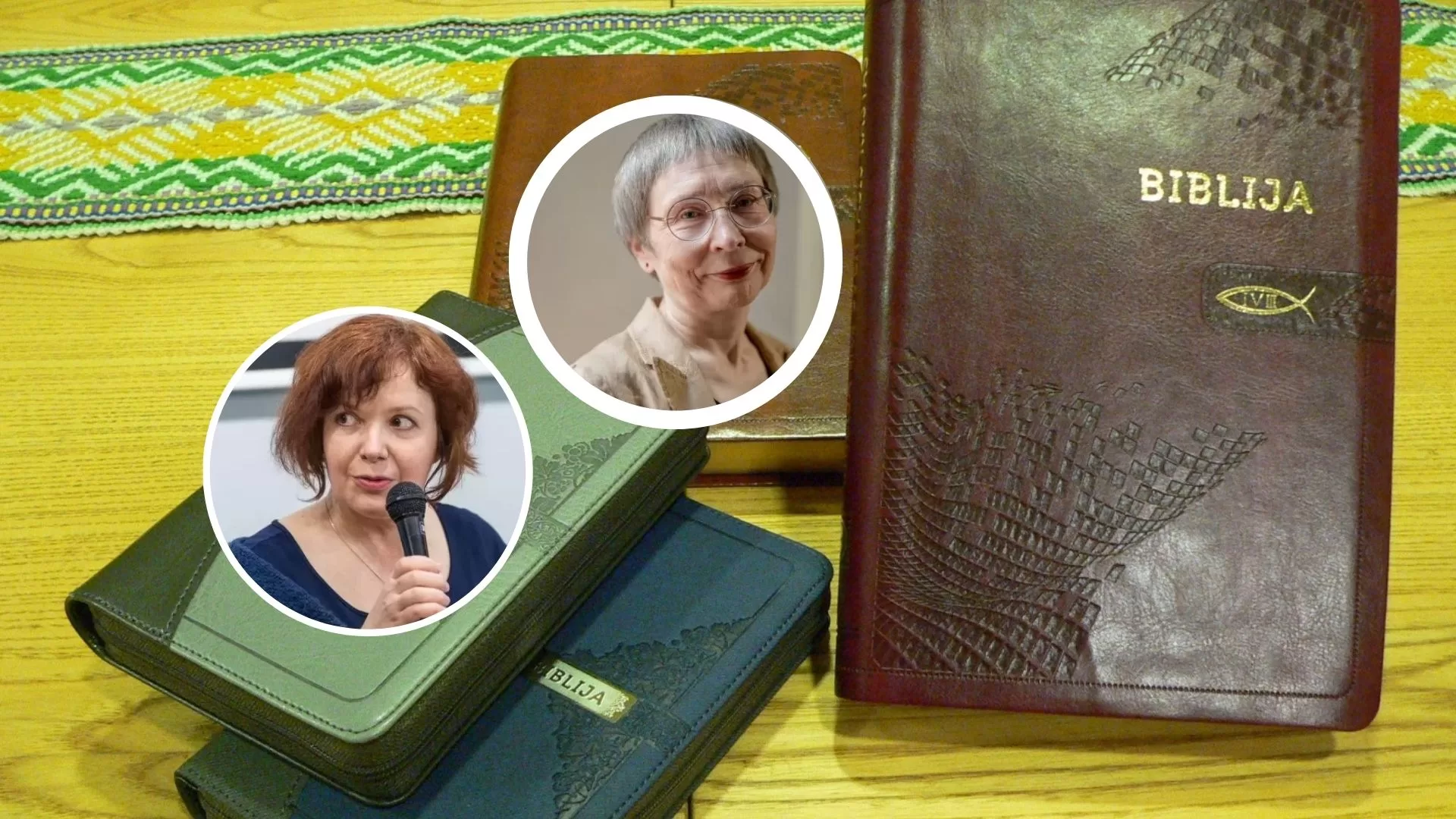 Biblijos vertimo ir klasikinės filologijos jungtys. Pokalbis su filologėmis T. Alekniene ir O. Dilyte-Čiurinskiene