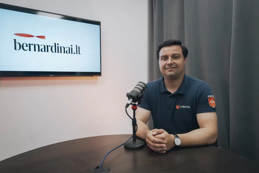 Maltiečių vadovas E. Regelskis: karo atveju galėtume padėti ne tik duodami sriubos