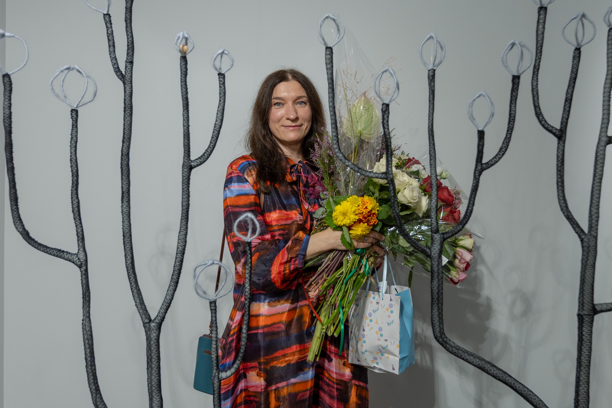 Jūratės Kazakevičiūtės parodoje – kūrybinė duoklė M.K.Čiurlioniui ir gamtai