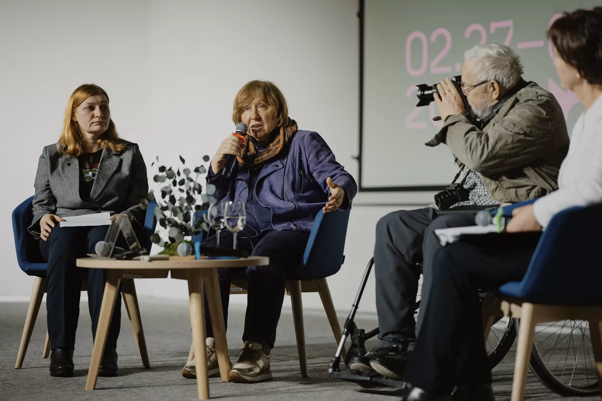 S. Aleksijevič apie kultūros bendrystę: baltarusiai iš lietuvių gali pasiimti orumo kultūrą ir kitokią pasaulėžiūrą