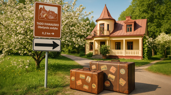 „Užsukime į…“.  Pasakiškoji Obelynės vila ir jos paslaptys