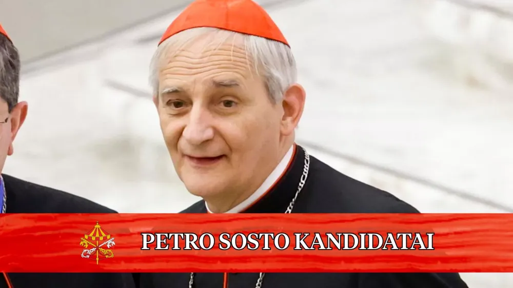 Kas iš konklavos išeis kaip popiežius? Kardinolas Matteo Maria Zuppi