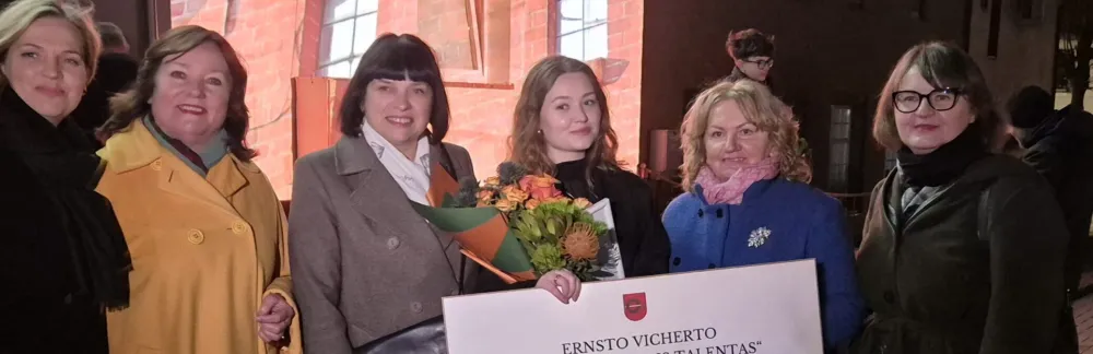 Veiviržėniškė abiturientė – 16-oji E. Vicherto premijos laureatė