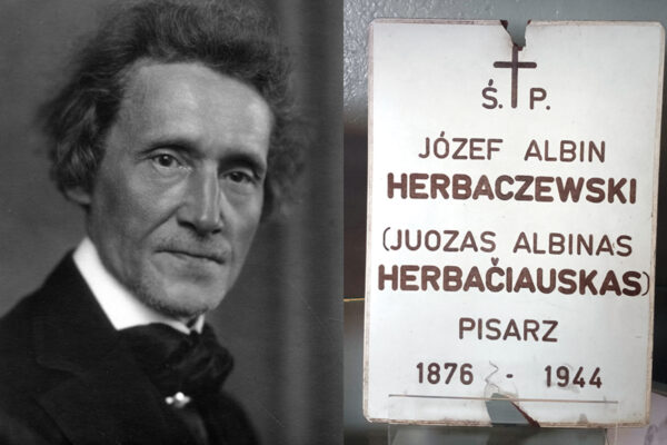Juozapas Albinas Herbačiauskas – lietuviškai ir lenkiškai rašęs modernistas