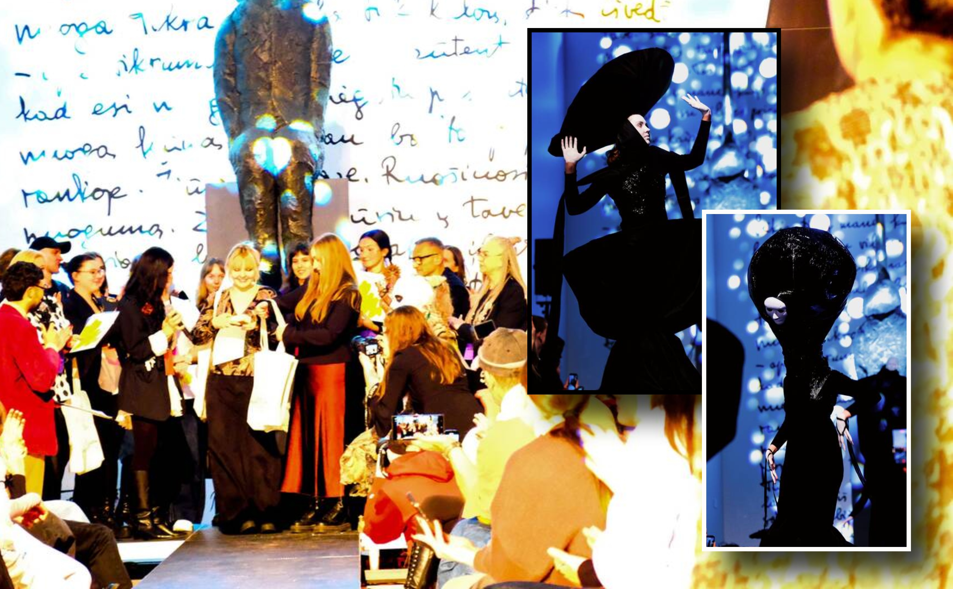 Darbai, verti tarptautinio podiumo: klaipėdietės kolekcija atima žadą