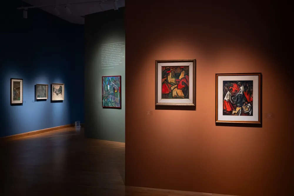 Kūriniai ateičiai, kai bus galima grįžti į tėvynę. Atidaryta pranciškonų išeivijos dailės paroda