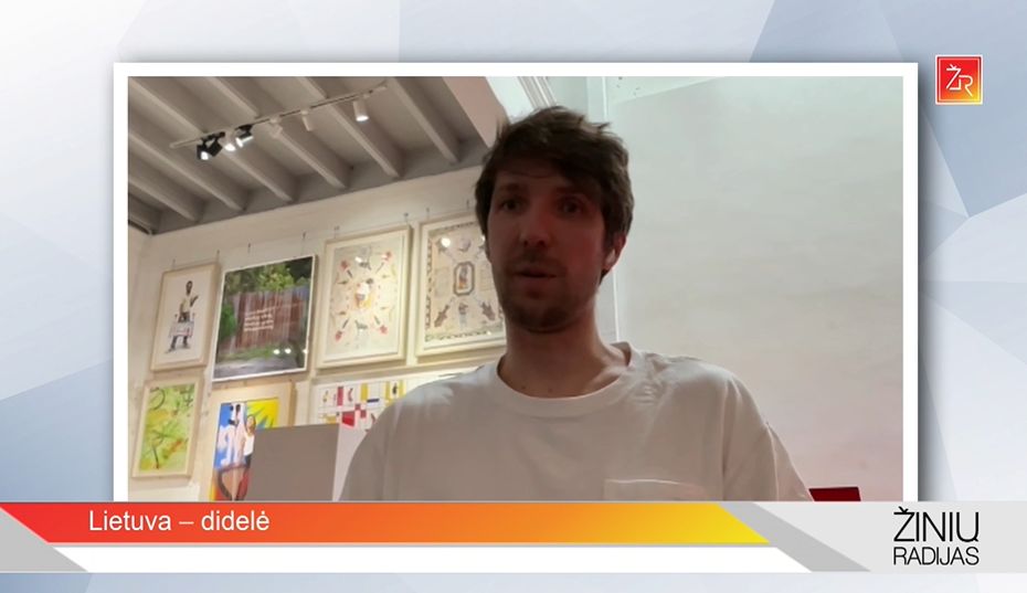 „Lietuva - didelė“. Pasaulinio garso menininko svajonė – piešinys ant Sporto rūmų