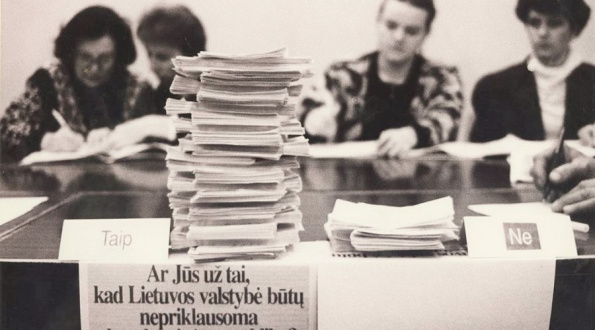 „Istorinės paralelės“. Vasario 9-osios plebiscitas: ar dar pavyktų pakartoti tokią meilę Lietuvai?