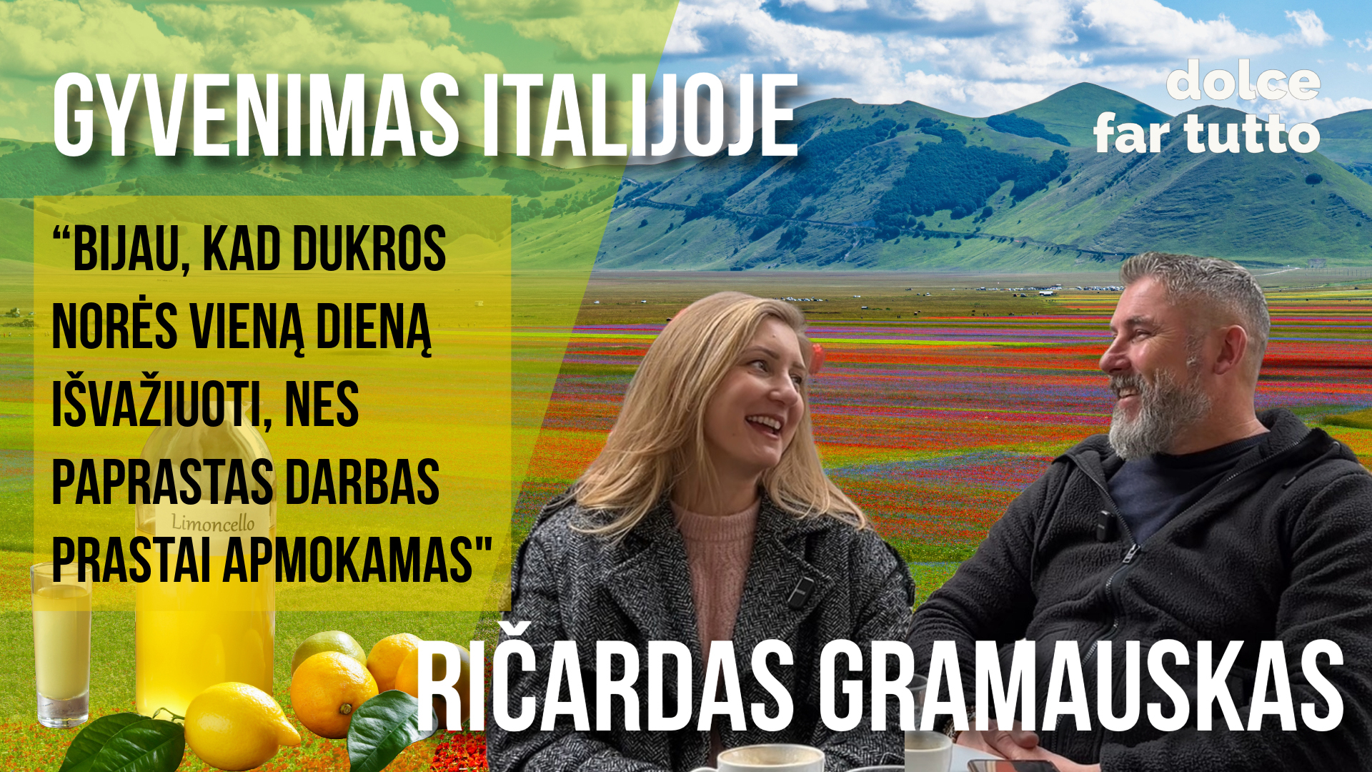 Ričardas iš meilės miesto Umbrijoje: uždaro būdo žmogui Italijoje pritapti sunku