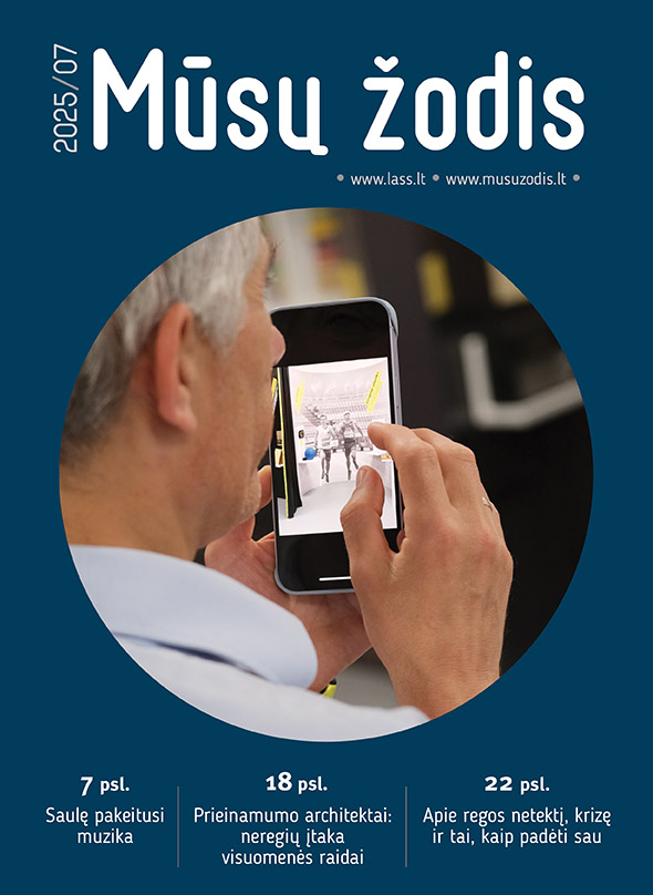 Elektroninis brailis: nauja šešių taškų lentelė