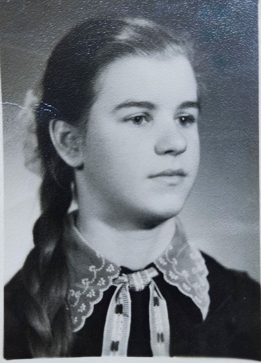 Onutė mokyklos metais./Asmeninio archyvo nuotr.