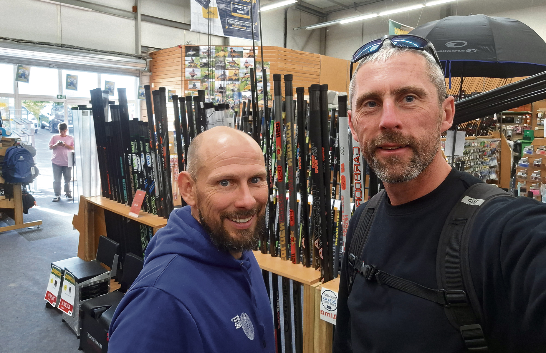 Kuris i&scaron; jų geresnis žvejys, tegali atsakyti rezultatai. Mindaugas žūklėje pasižymi dideliu greičiu, o Austrius, nors ir lėtesnis, viską atlieka labai techni&scaron;kai. Nuotr. asmeninio albumo