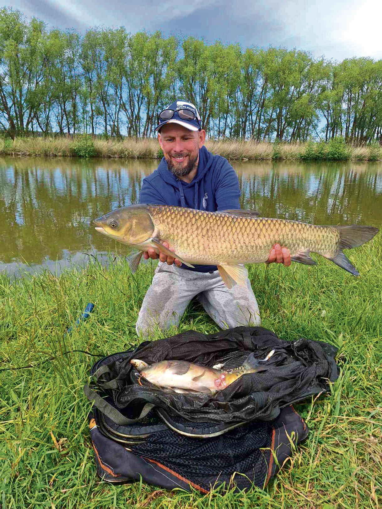 &bdquo;Galiu pasakyti taip, kad jei žuvis toje vietoje yra &ndash; mes ją surasime ir i&scaron;trauksime&ldquo;, - tikina M. Trybas. Nuotr. asmeninio albumo