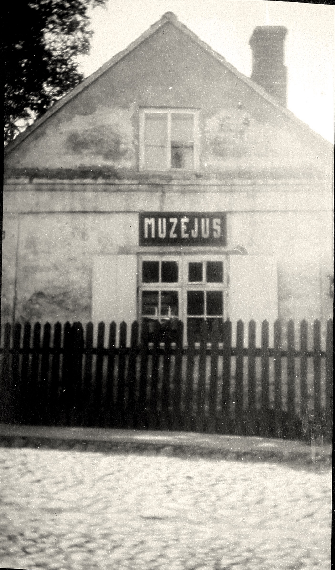 Pastatas Kranto g., kuriame 1925 m. atidarytas Panevėžio muziejus, 1927 m. LCVA