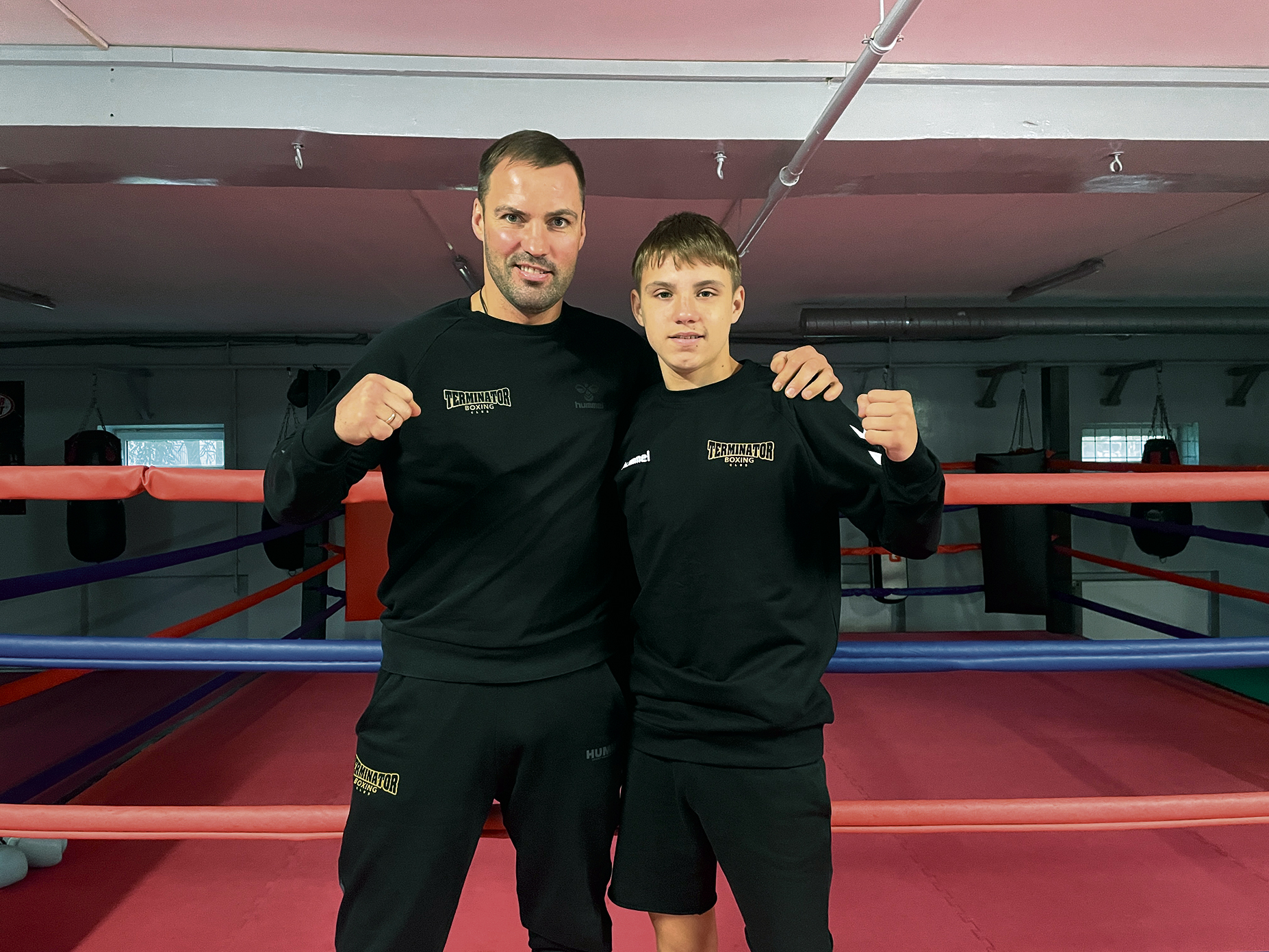 Bokso treneris Virgilijus Stapulionis i&scaron;skyrė ne tik Vakario darbo etiką treniruotėse, bet ir mąstymą ringe bei savianalizę. Nuotr. asmeninio albumo